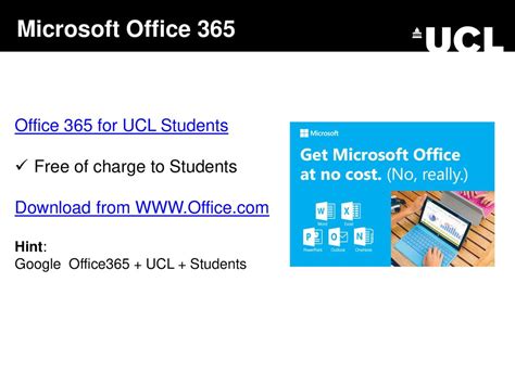 ucl 365|microsoft office 365 ucl.